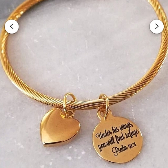 Christian Bible Verse Scripture Bracelet - Picture 2 of 2